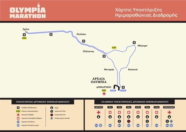 Marathonios Olympias maps_Halfmarathon (2)